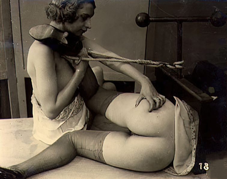 Volume 3 of Black and White Photo of Naked / Nude Women and Girls in the Vintage Era