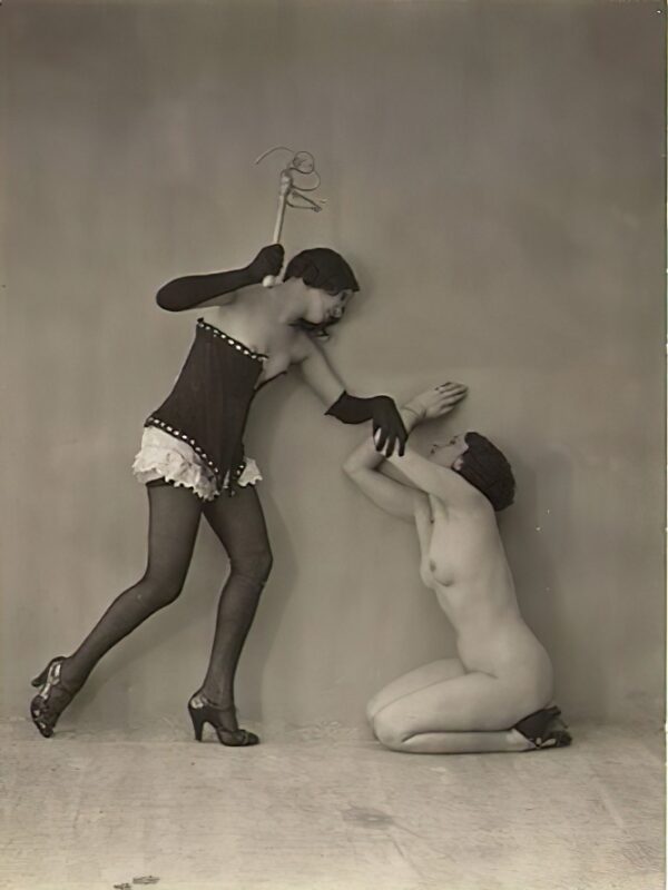 Volume 3 of Black and White Photo of Naked / Nude Women and Girls in the Vintage Era