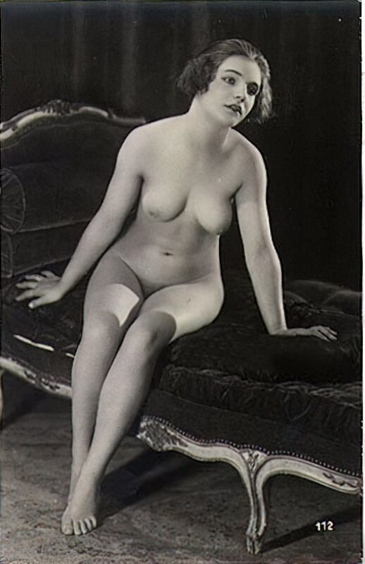 Volume 3 of Black and White Photo of Naked / Nude Women and Girls in the Vintage Era