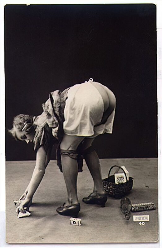 Volume 3 of Black and White Photo of Naked / Nude Women and Girls in the Vintage Era