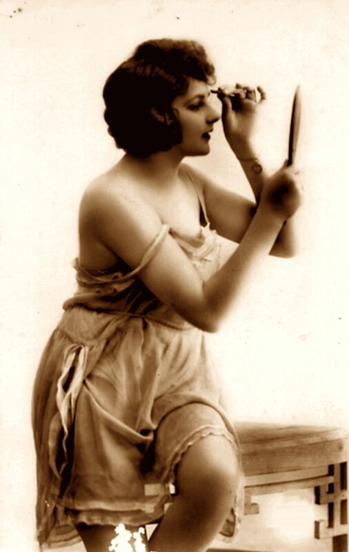 Volume 3 of Black and White Photo of Naked / Nude Women and Girls in the Vintage Era