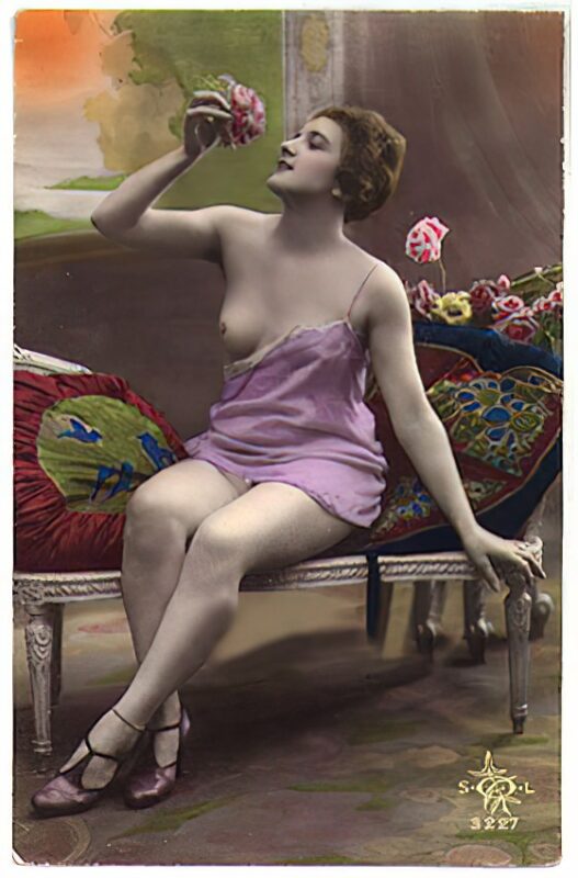 Volume 3 of Black and White Photo of Naked / Nude Women and Girls in the Vintage Era