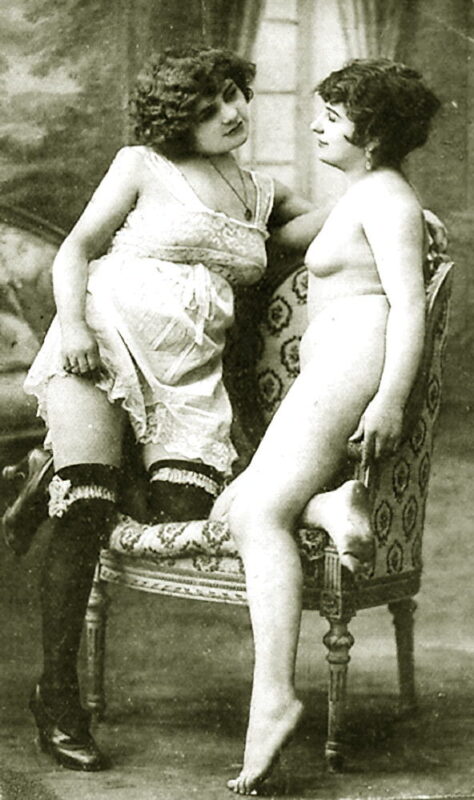 Volume 3 of Black and White Photo of Naked / Nude Women and Girls in the Vintage Era