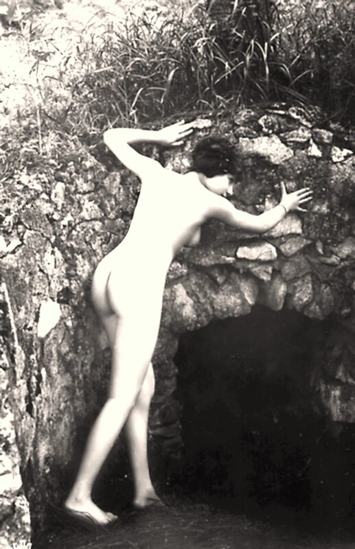 Volume 3 of Black and White Photo of Naked / Nude Women and Girls in the Vintage Era