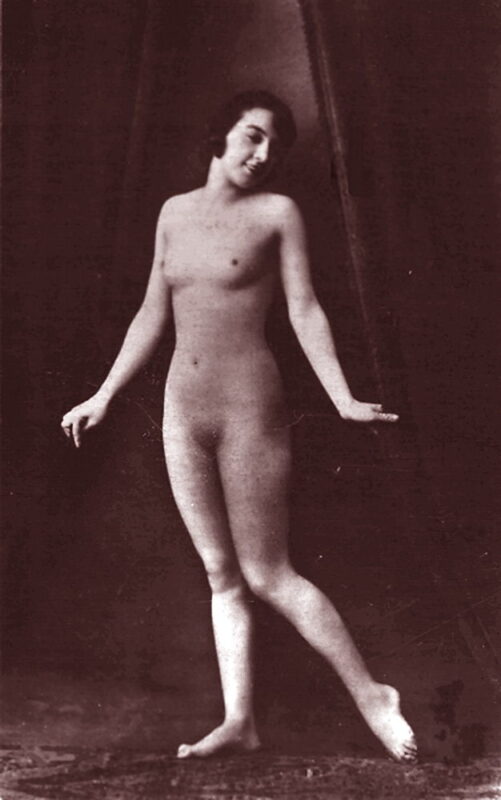 Volume 3 of Black and White Photo of Naked / Nude Women and Girls in the Vintage Era