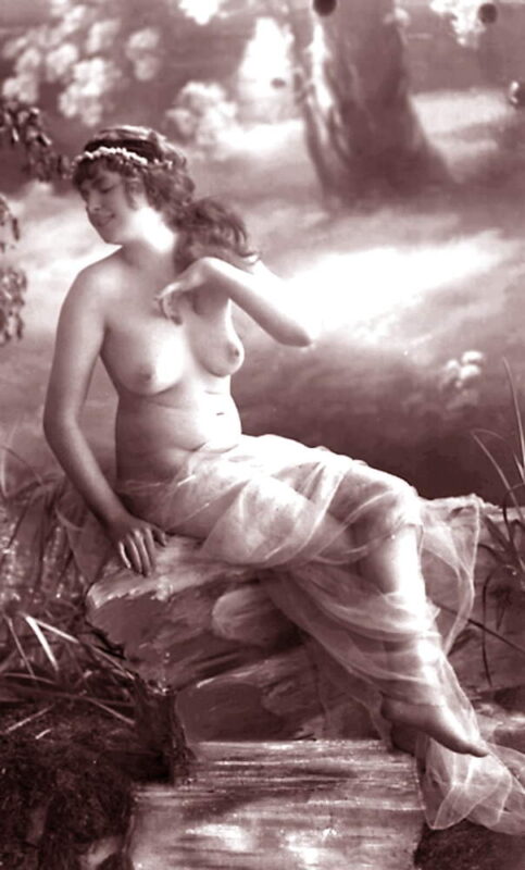 Volume 3 of Black and White Photo of Naked / Nude Women and Girls in the Vintage Era