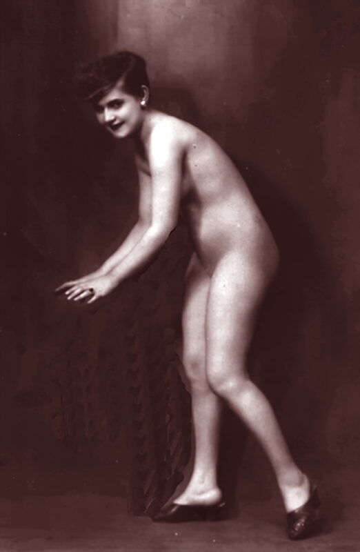 Volume 3 of Black and White Photo of Naked / Nude Women and Girls in the Vintage Era