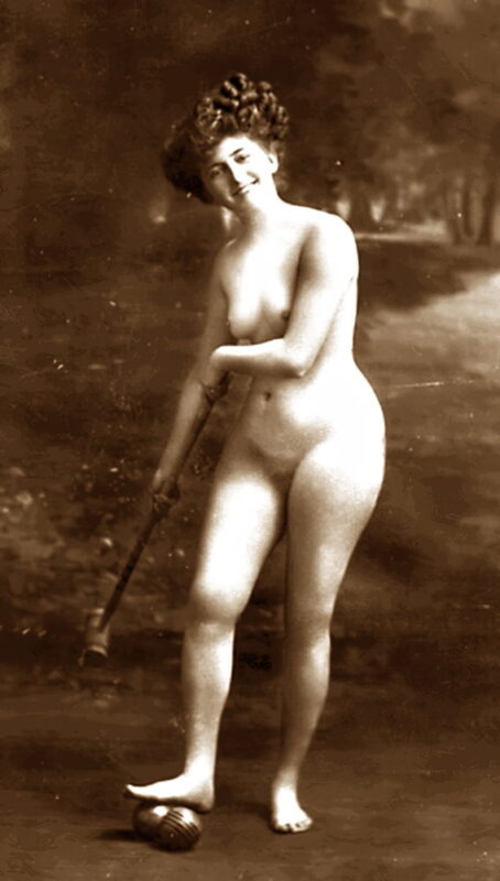 Volume 3 of Black and White Photo of Naked / Nude Women and Girls in the Vintage Era