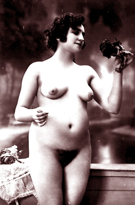 Volume 3 of Black and White Photo of Naked / Nude Women and Girls in the Vintage Era