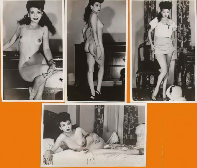 Vintage Nude Girl Mixed, Upscaled - Volume 2 - Photo 020