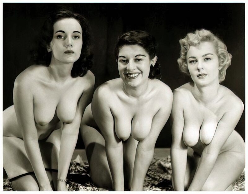 Vintage Nude Girl Mixed, Upscaled - Volume 2 - Photo 021