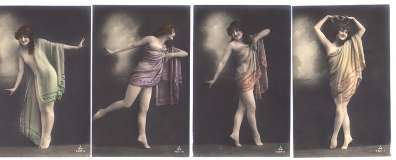 Photo - 026 of Vintage Nude Girl Mixed, Upscaled - Volume 1