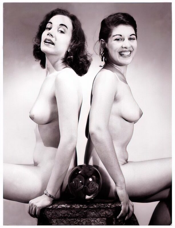 Vintage Nude Girl Mixed, Upscaled - Volume 2 - Photo 028