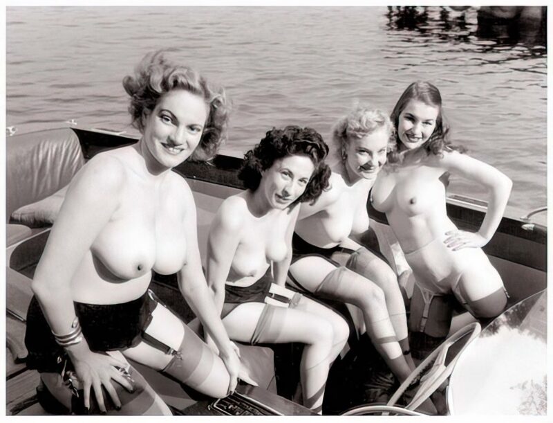 Vintage Nude Girl Mixed, Upscaled - Volume 2 - Photo 036