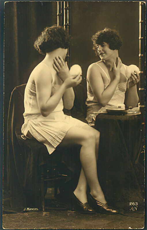 Volume 4 of Black and White Image of Naked / Nude Women and Girls in the Vintage Era