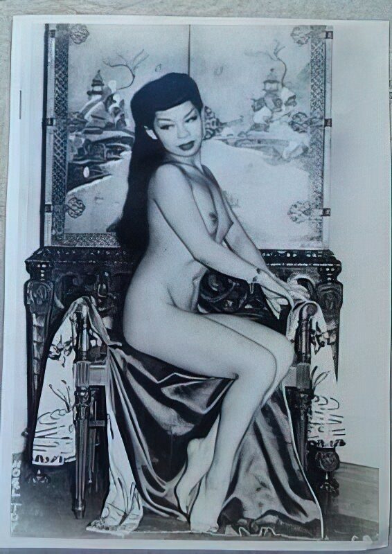 Vintage Nude Girl Mixed, Upscaled - Volume 2 - Photo 056