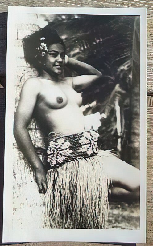 Vintage Nude Girl Mixed, Upscaled - Volume 2 - Photo 076