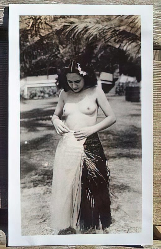 Vintage Nude Girl Mixed, Upscaled - Volume 2 - Photo 077