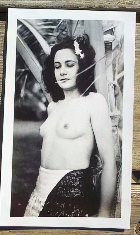 Vintage Nude Girl Mixed, Upscaled - Volume 2 - Photo 081