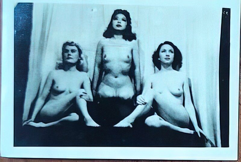 Vintage Nude Girl Mixed, Upscaled - Volume 2 - Photo 088