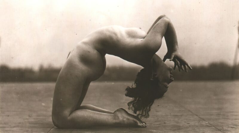 Volume 4 of Black and White Image of Naked / Nude Women and Girls in the Vintage Era
