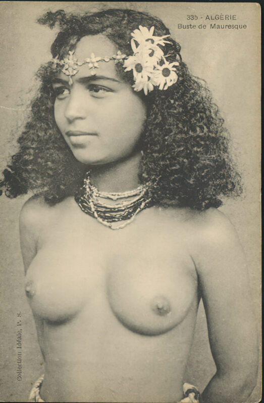 Volume 4 of Black and White Image of Naked / Nude Women and Girls in the Vintage Era