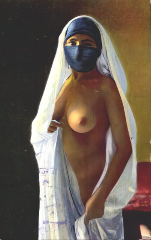 Vintage Nude Girl Mixed, Upscaled - Volume 2 - Photo 149