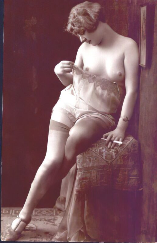 Vintage Nude Girl Mixed, Upscaled - Volume 2 - Photo 150