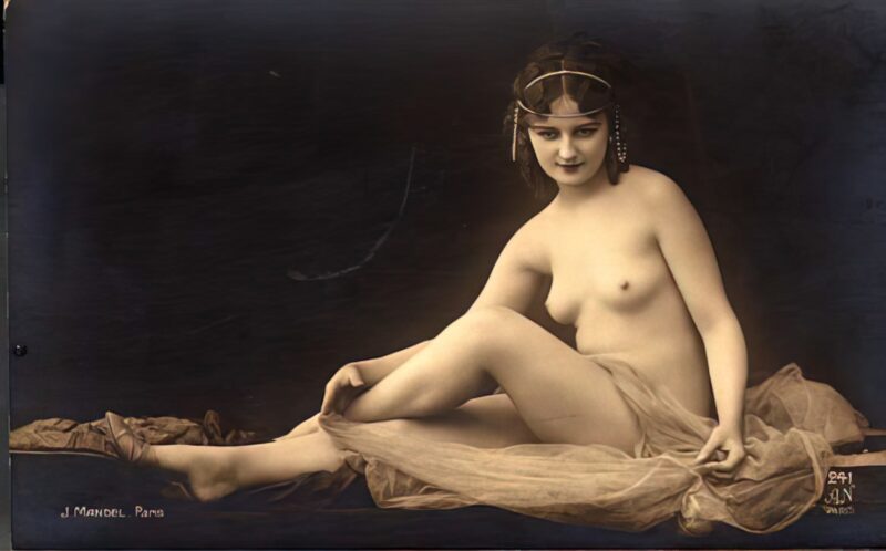 Vintage Nude Girl Mixed, Upscaled - Volume 2 - Photo 161