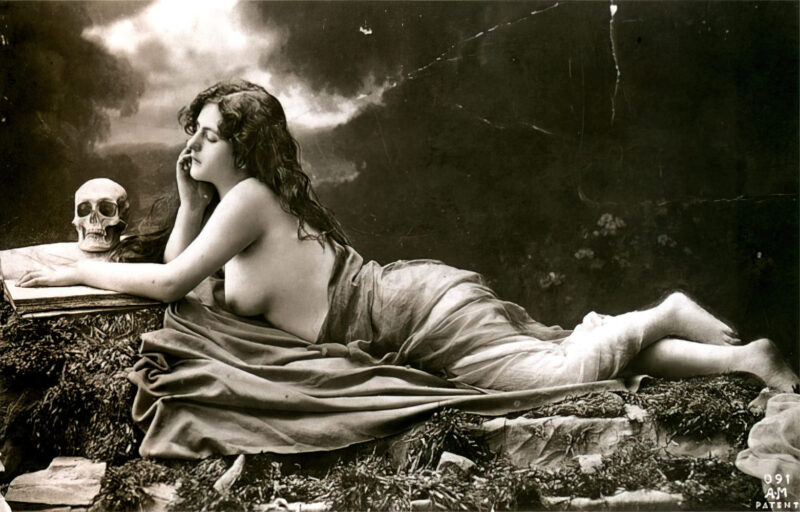 Vintage Nude Girl Mixed, Upscaled - Volume 2 - Photo 097