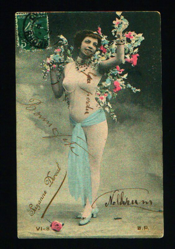 Volume 4 of Black and White Image of Naked / Nude Women and Girls in the Vintage Era