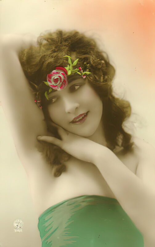 Retro Classic Erotica Color Tint Nude