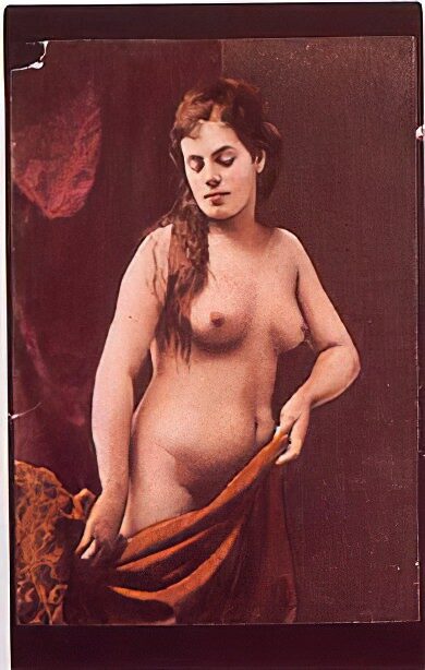 Volume 4 of Black and White Image of Naked / Nude Women and Girls in the Vintage Era
