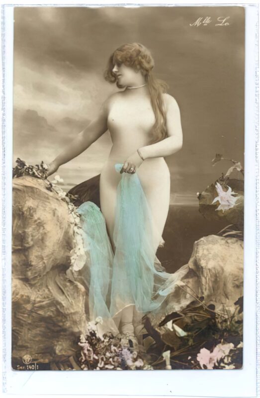Volume 3 of Black and White Photo of Naked / Nude Women and Girls in the Vintage Era