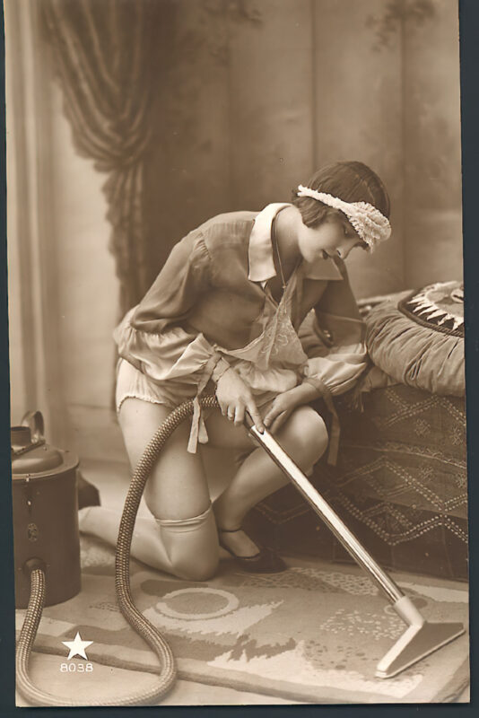 B&W Volume 5 Image of Naked / Nude Woman in the Vintage Era