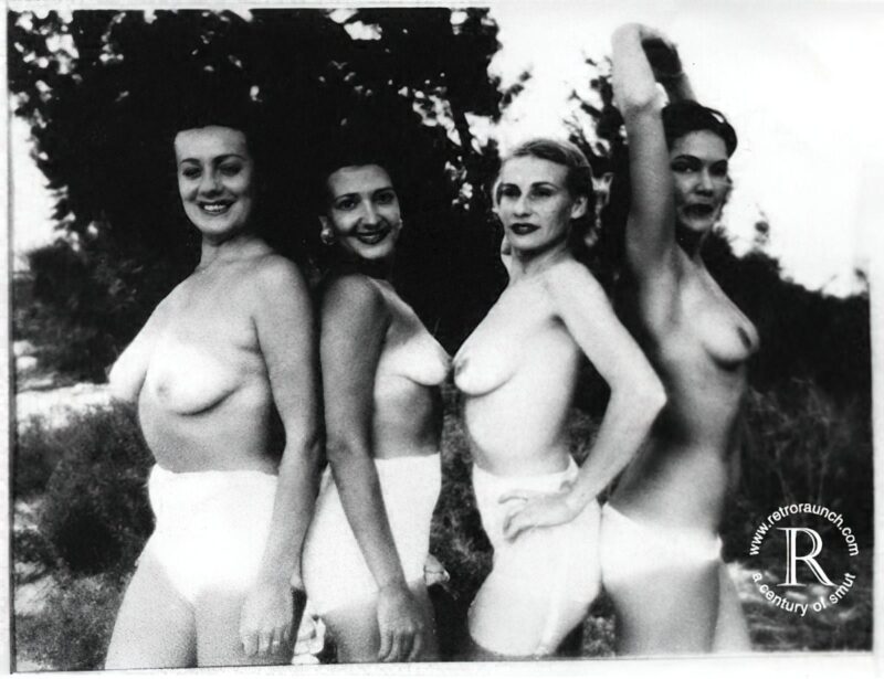 Vintage Women and Girls nude in the 1940's