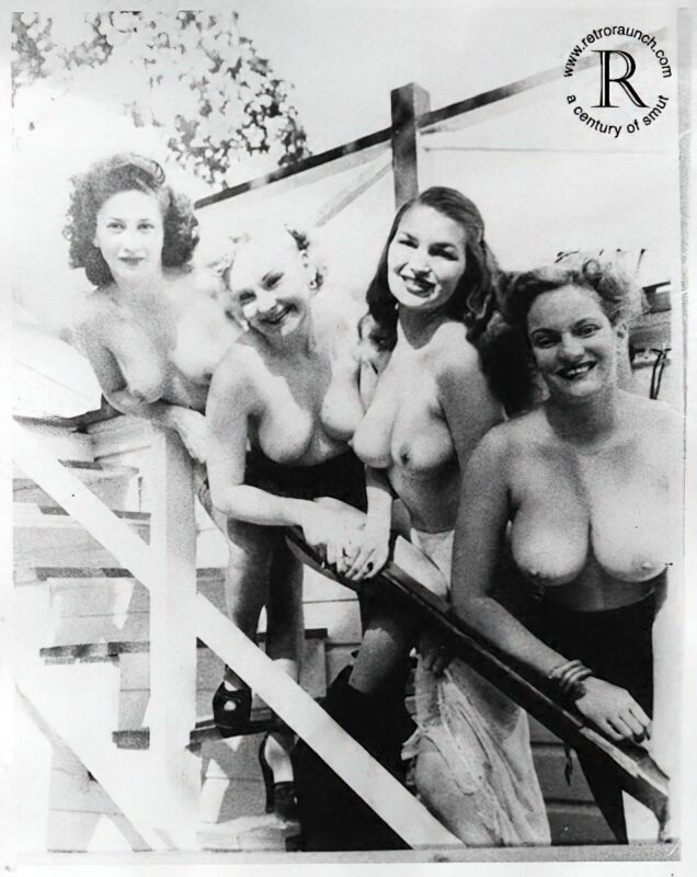 Vintage Women and Girls nude in the 1940's