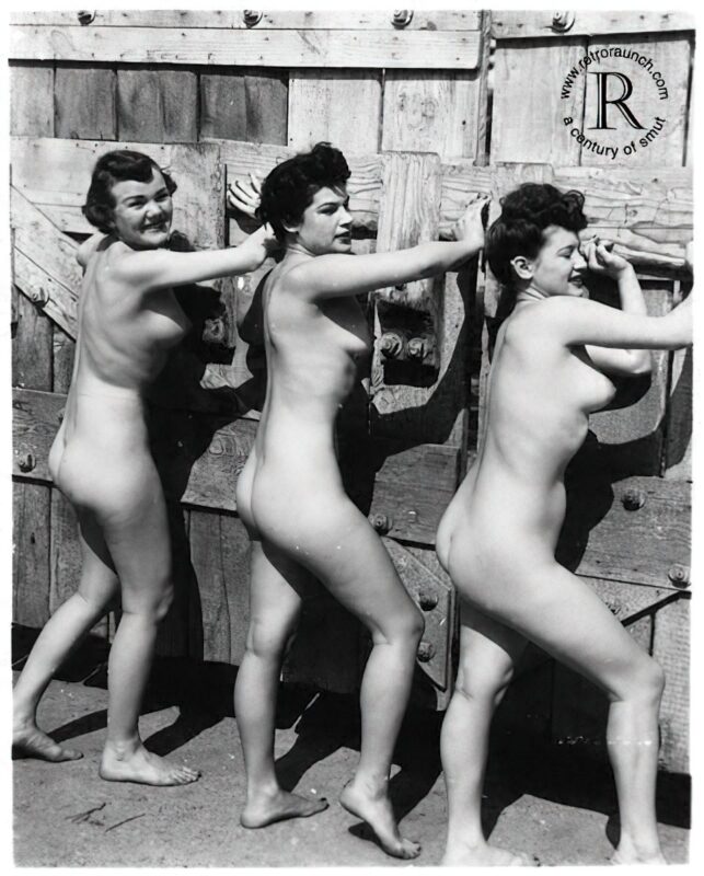 Vintage Women and Girls nude in the 1940's