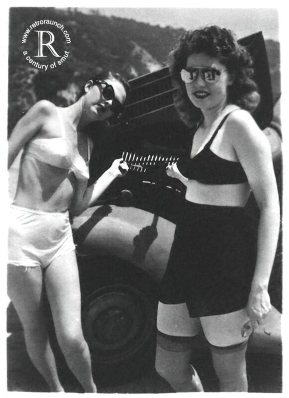 Vintage Women and Girls nude in the 1940's