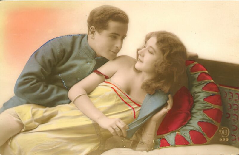 Photo 212 - Color Tint Vintage Nude Men and Women Sepia, Monochrome and Others Photo 212 - Color Tint Vintage Nude Men and Women Sepia, Monochrome and Others