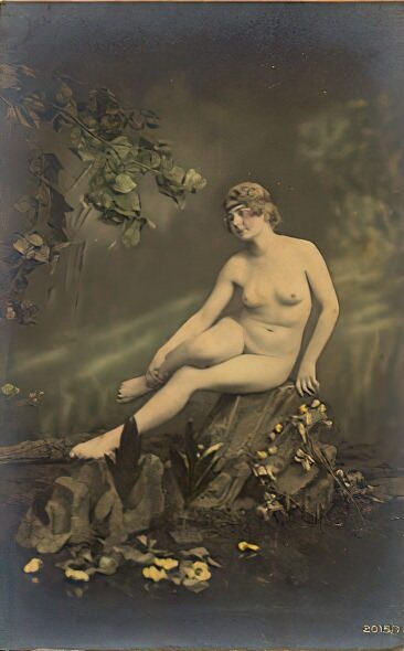 Photo 070 - Color Tint Vintage Nude Men and Women Sepia, Monochrome and Others Photo 070 - Color Tint Vintage Nude Men and Women Sepia, Monochrome and Others