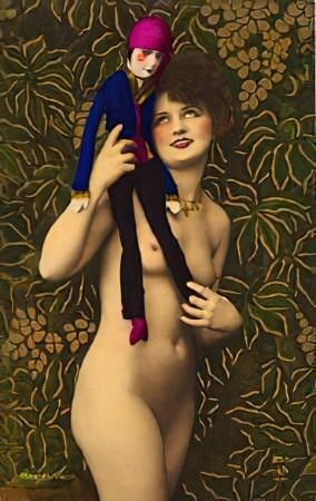 Photo 237 - Color Tint Vintage Nude Men and Women Sepia, Monochrome and Others Photo 237 - Color Tint Vintage Nude Men and Women Sepia, Monochrome and Others