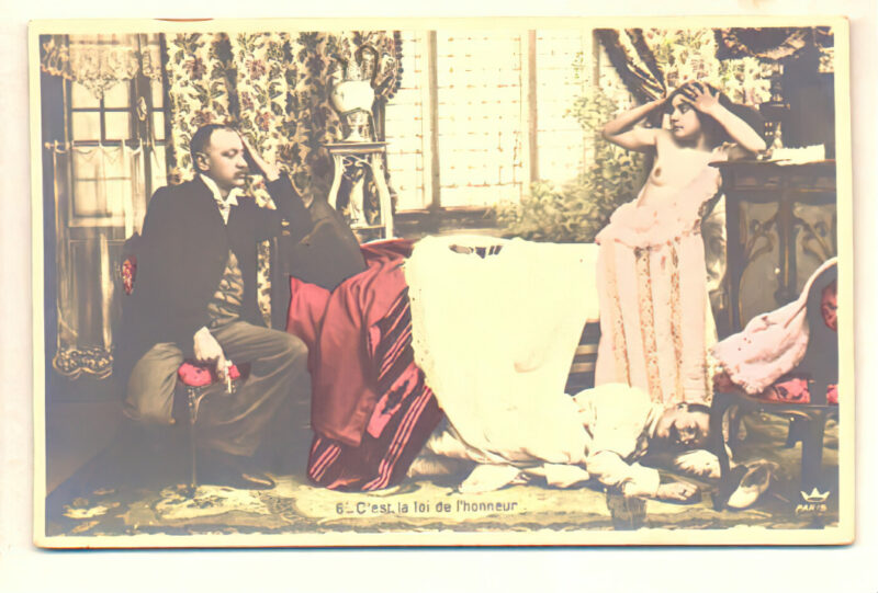 Photo 293 - Color Tint Vintage Nude Men and Women Sepia, Monochrome and Others Photo 293 - Color Tint Vintage Nude Men and Women Sepia, Monochrome and Others