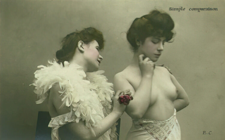 Photo 312 - Color Tint Vintage Nude Men and Women Sepia, Monochrome and Others Photo 312 - Color Tint Vintage Nude Men and Women Sepia, Monochrome and Others