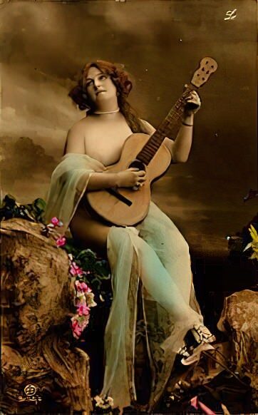Photo 373 - Color Tint Vintage Nude Men and Women Sepia, Monochrome and Others Photo 373 - Color Tint Vintage Nude Men and Women Sepia, Monochrome and Others