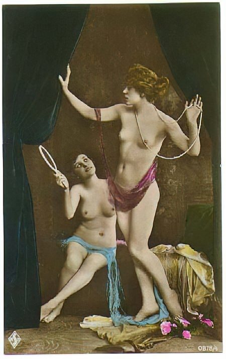 Photo 393 - Color Tint Vintage Nude Men and Women Sepia, Monochrome and Others Photo 393 - Color Tint Vintage Nude Men and Women Sepia, Monochrome and Others