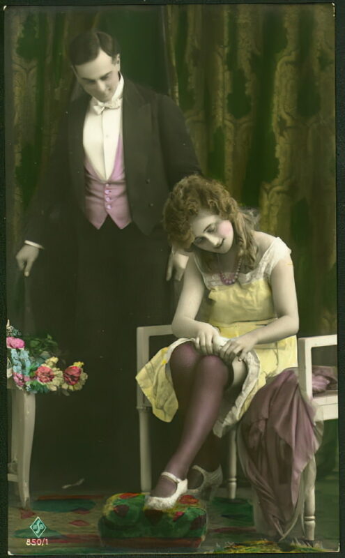 Photo 389 - Color Tint Vintage Nude Men and Women Sepia, Monochrome and Others Photo 389 - Color Tint Vintage Nude Men and Women Sepia, Monochrome and Others