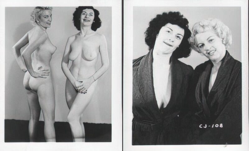 Photo 012 - Vintage Nude Girl Mixed, Upscaled - Volume 6