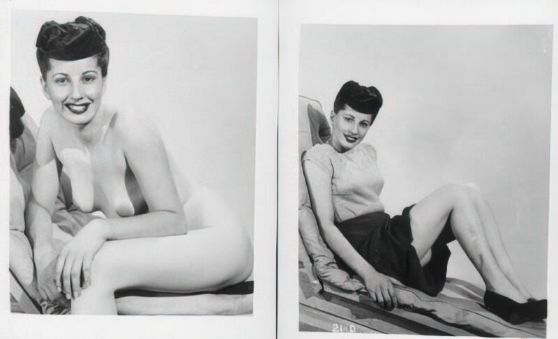 Photo 014 - Vintage Nude Girl Mixed, Upscaled - Volume 6