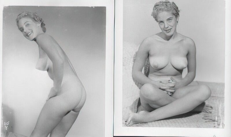 Photo 017 - Vintage Nude Girl Mixed, Upscaled - Volume 6